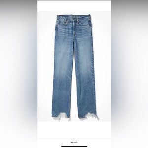 AE Dreamy Drape Super High-Waisted Baggy Wide-Leg Jean